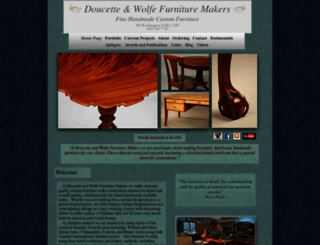 dwfurnituremakers.com screenshot