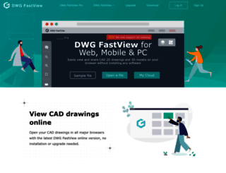 dwgfastview.com screenshot