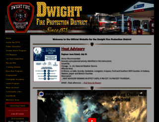 dwightfire.org screenshot