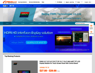 dwin-tech.en.alibaba.com screenshot