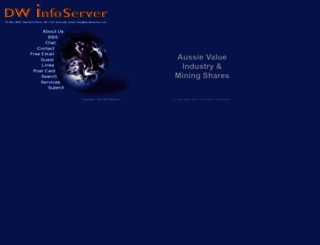 dwinfoserver.com screenshot