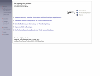 dwpv.de screenshot