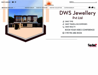 dwsjewellery.com screenshot