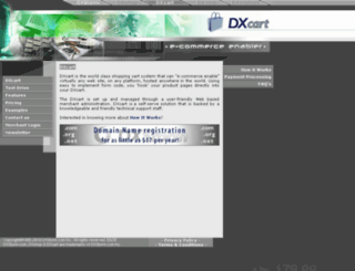 dxcart.com screenshot
