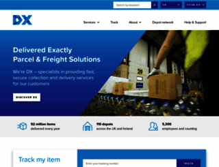 dxdelivery.com screenshot