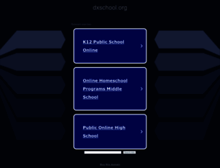 dxschool.org screenshot