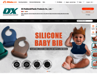 dxsilicone.en.alibaba.com screenshot