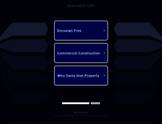dyanadot.com screenshot