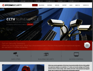 dycomsecurity.com.au screenshot
