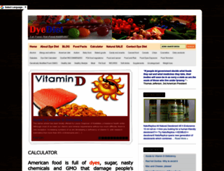 dyediet.com screenshot