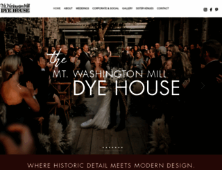 dyehouseevents.com screenshot