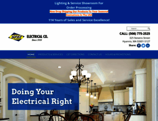 dyerelectrical.com screenshot