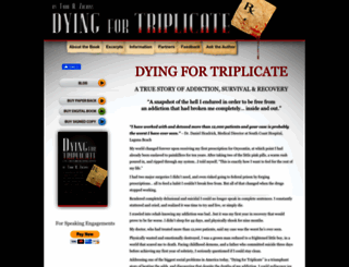 dyingfortriplicatebook.com screenshot