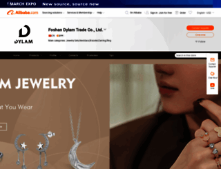 dylamjewelry2.en.alibaba.com screenshot