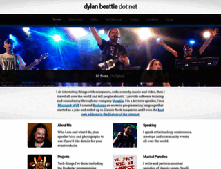 dylanbeattie.net screenshot