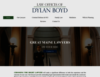dylanboydlaw.com screenshot