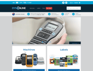 dymoonline.com.au screenshot