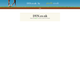 dyn.co.uk screenshot