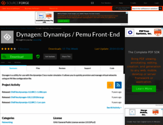 dyna-gen.sourceforge.net screenshot