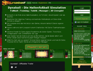 dynaball.net screenshot