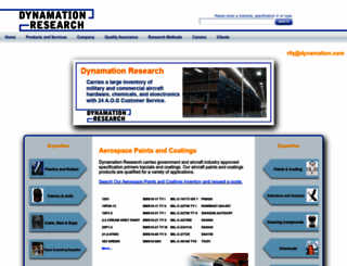 dynamationresearch.com screenshot