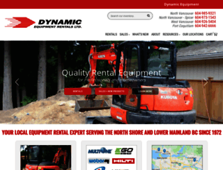 dynamic-rentals.com screenshot