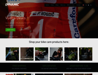 dynamicbikecare.com screenshot