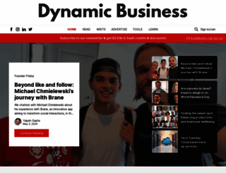 dynamicbusiness.com.au screenshot
