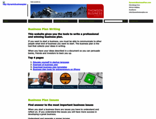 dynamicbusinessplan.com screenshot