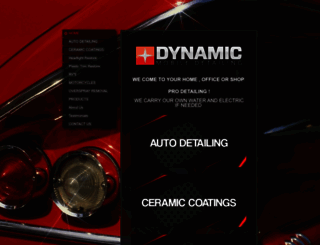 dynamiccardetail.com screenshot