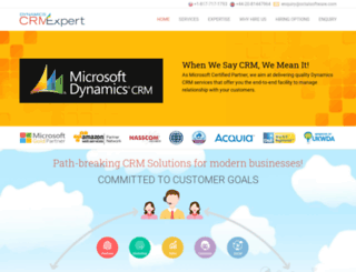 dynamiccrmexpert.com screenshot