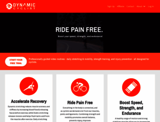 dynamiccyclist.com screenshot