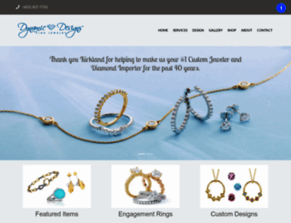 dynamicdesignsjewelry.com screenshot