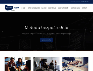 dynamicenglish.pl screenshot