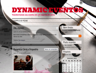 dynamiceventos.wordpress.com screenshot