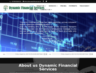 dynamicfinancial.in screenshot