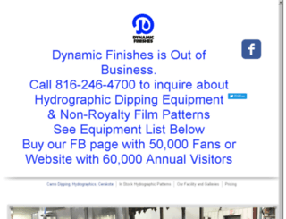 dynamicfinishes.com screenshot