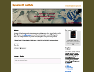 dynamiciti.wordpress.com screenshot