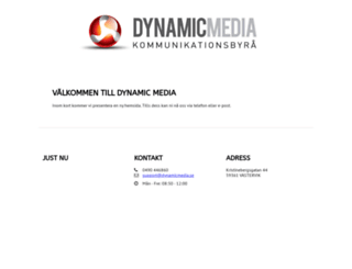 dynamicmedia.se screenshot