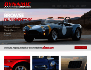 dynamicmotorsports.com screenshot