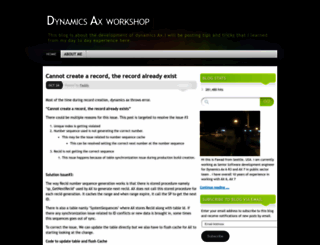 dynamicsaxposed.wordpress.com screenshot