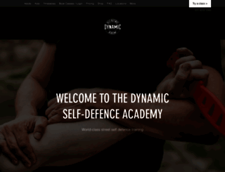 dynamicselfdefence.com screenshot