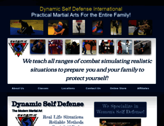 dynamicselfdefense.com screenshot