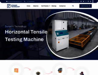 dynamictechnology.in screenshot