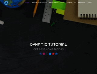 dynamictutorial.in screenshot