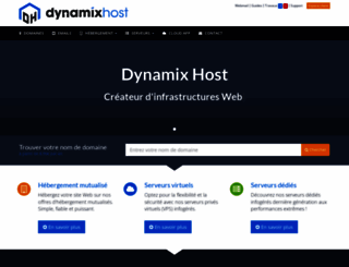 dynamixhost.com screenshot