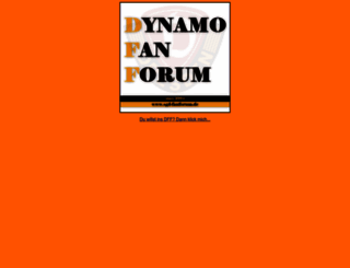 dynamo-forum.de screenshot
