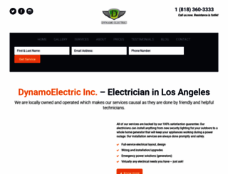 dynamoelectricinc.com screenshot