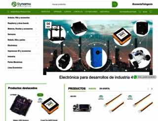 dynamoelectronics.com screenshot