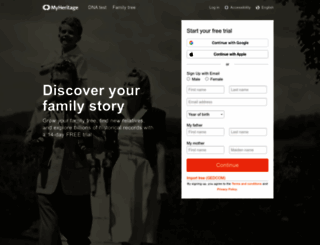 dynastree.com screenshot